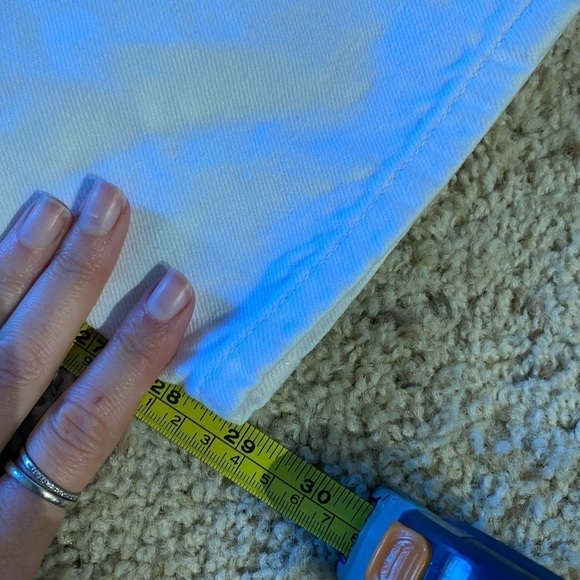 Frame Women’s Le Slouch Denim in Rumpled Blanc Grind Jeans White Size 28 - Picture 7 of 9